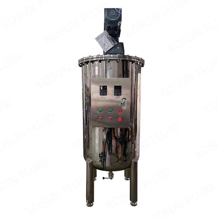 Tanque de mistura giratório de eixo duplo